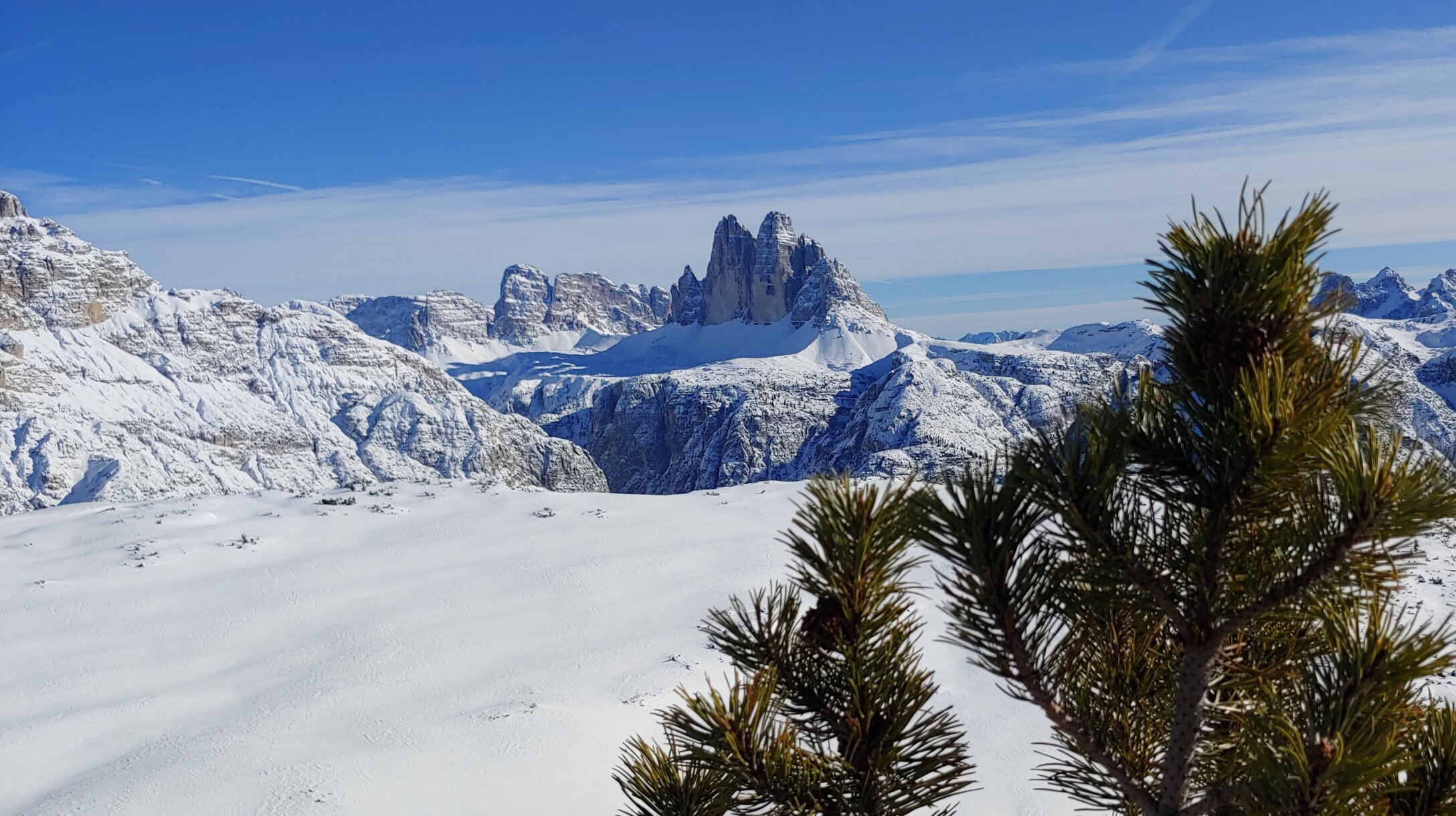 Tre Cime winter