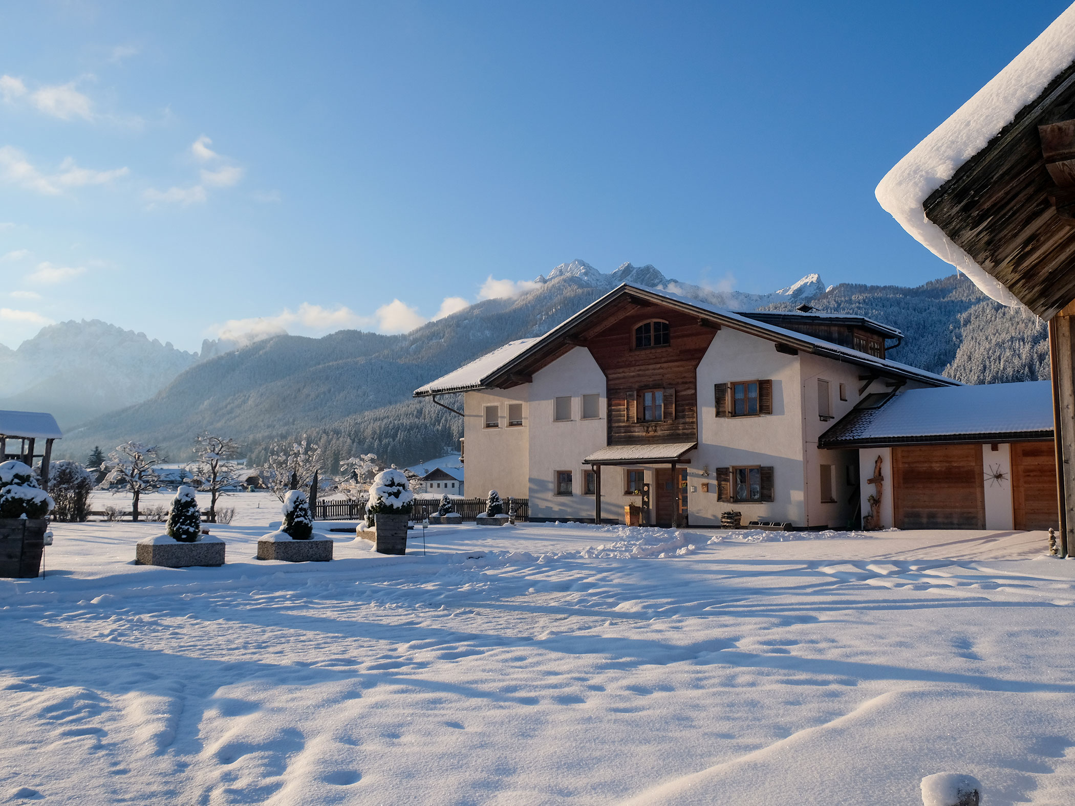 Stifterhof in winter